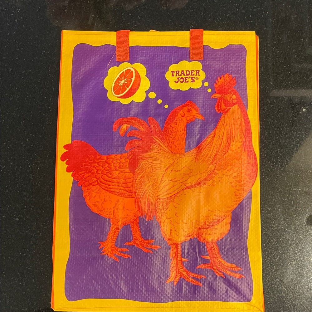 Rare Trader Joe’s Orange Chicken Tote Bag